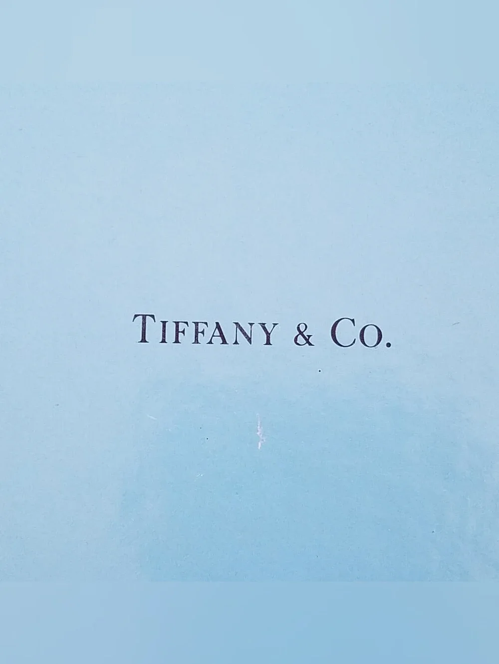 TIFFANY & CO Paper Stationary Set Watermark 50 Sheets / 50 Envelopes